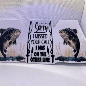 Fishing Themed Decorative Sign